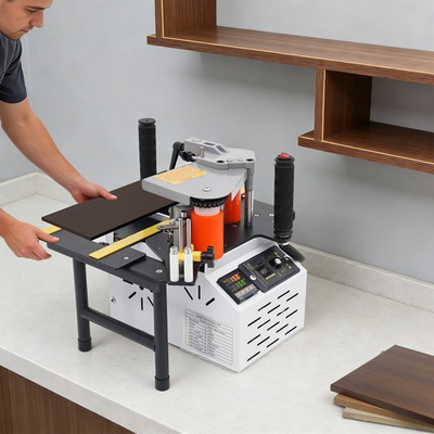#ad Portable Woodworking Edge Banding Machine Double Glue Edge Bander 110V 5m min $244.02