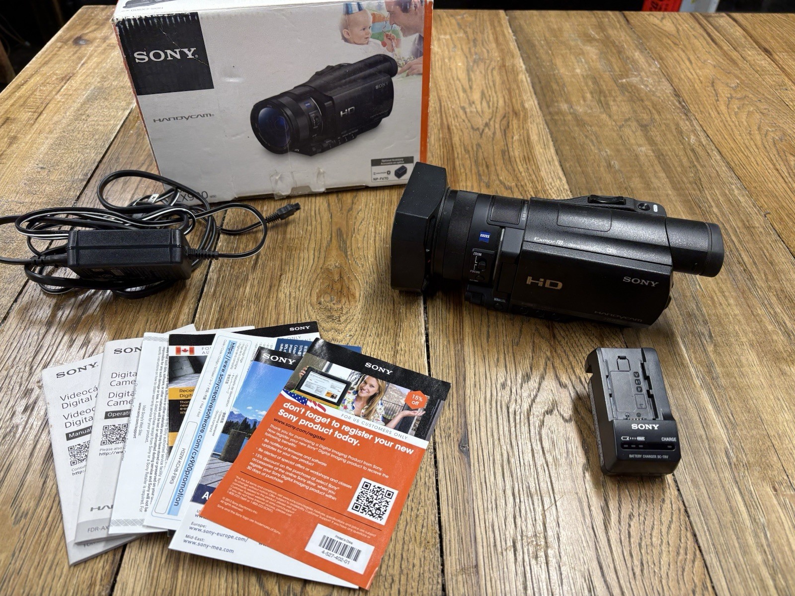 Sony HDR-CX900 Handycam HD Camcorder