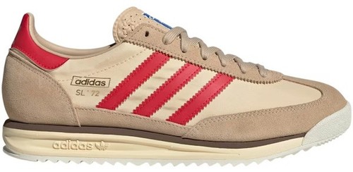Adidas Originals SL 72 RS Magic Beige / Pure Ruby / Sand US  display picture 3
