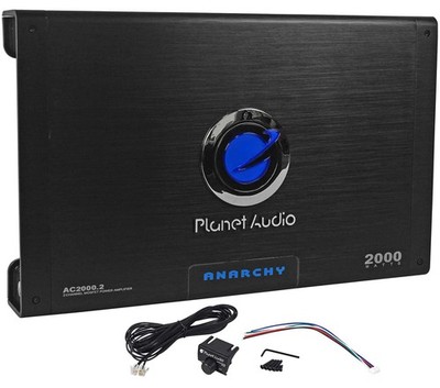 New Planet Audio Anarchy AC2000.2 2000 Watt 2 Channel Car Amplifier Amp + Remote