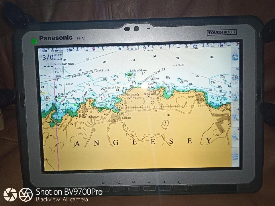 10.1 PANASONIC TOUGHBOOK FZ-A3 ANDROID CHARTPLOTTER,2025 UK CHRTS,FULL KIT,IP65 - Image 4 of 4