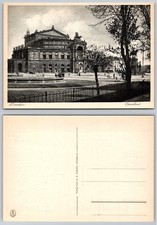 Dresden Semperoper Opera House Germany Vintage Postcard Carl A. E. Schmidt