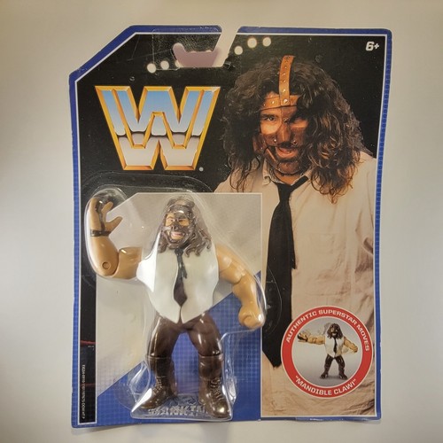 WWE RETRO MANKIND MICK FOLEY MATTEL FIGURE WWF HAS...