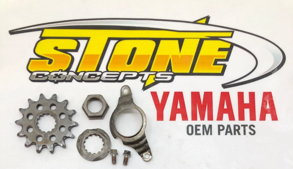 OEM Yamaha 2022 YZ450F Front Sprocket 14T W/ Holder Nut Washer