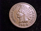 1900 Indian Head Cent, Very Fine Grade