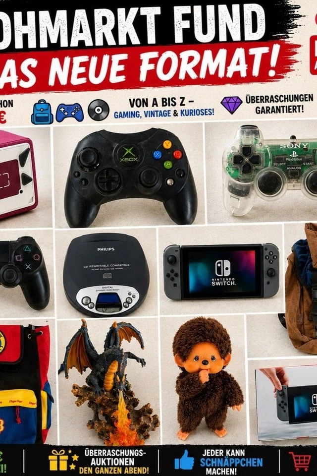 FLOHMARKT FUND SEI DABEI VON A-Z ALLES DABEI