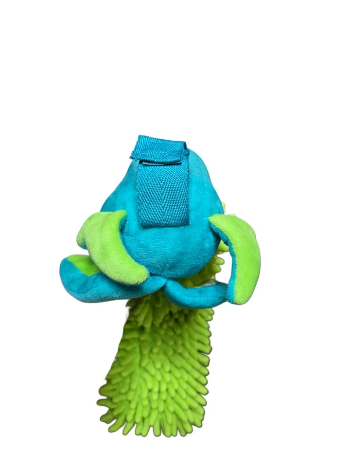 Norwex Kids Chenille Hand Towel Dragon Blue Green Microfiber BacLock Hanging Foto 4 de 4