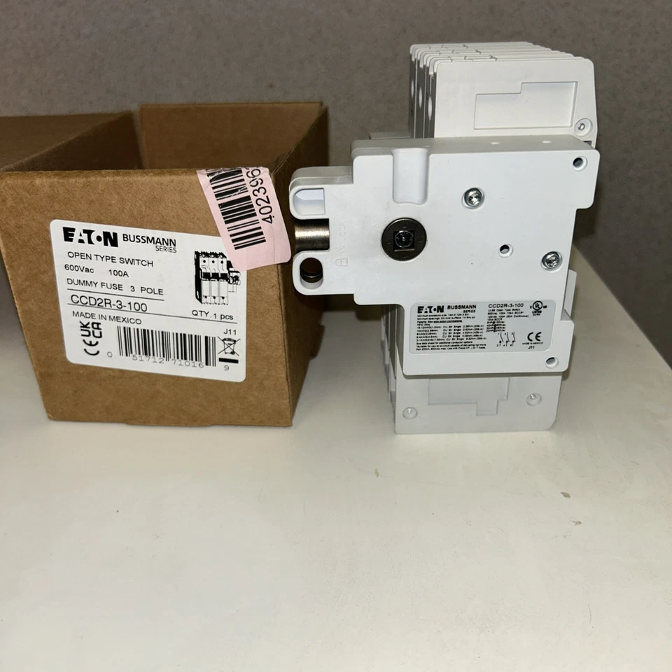 EATON CORPORATION CCP2R-3-100CF / CCP2R3100CF (TOTALMENTE NUEVO) Foto 3 de 4