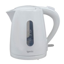 Cordless Electric Jug Kettle, 2200 W, Rapid Boil, Black Igenix IGK11022W