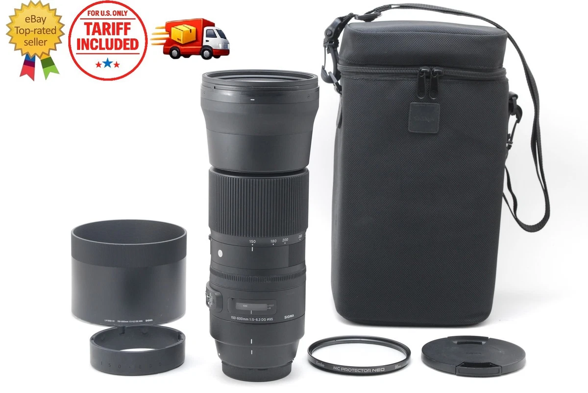 Sigma 150-600mm Focal Camera Lenses for sale | eBay