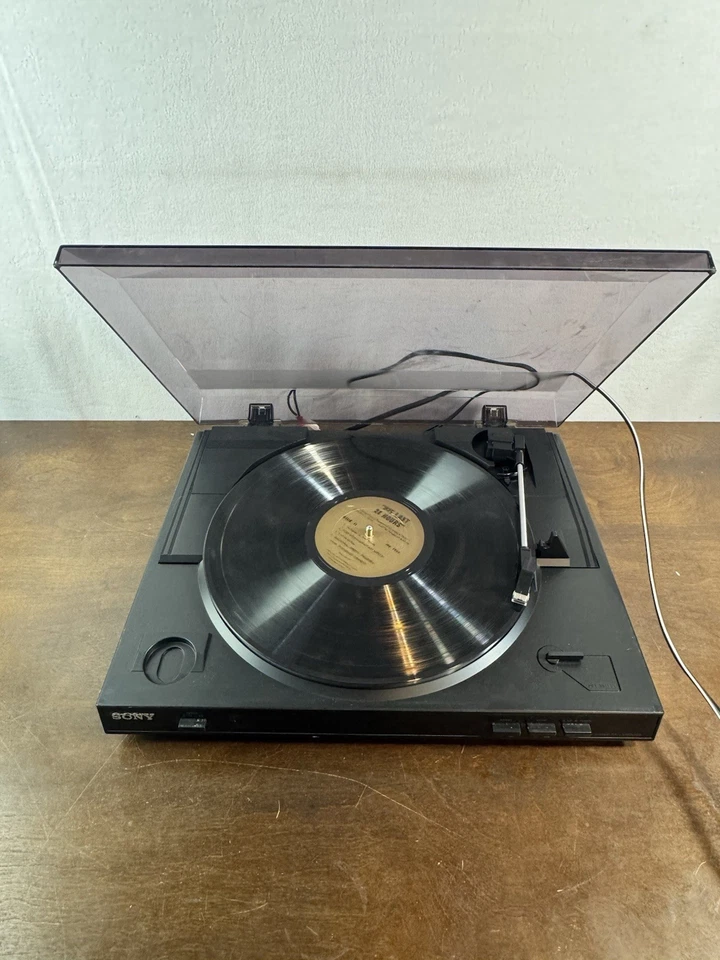 Sistema tocadiscos estéreo Sony PS-LX300USB reproductor de discos USB probado y funcionando Foto 3 de 3