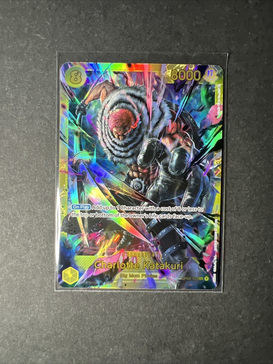 Charlotte Katakuri OP03-123 Secret Rare One Piece Card Game
