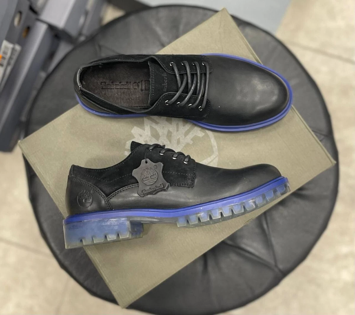 Timberland black sale casual shoes