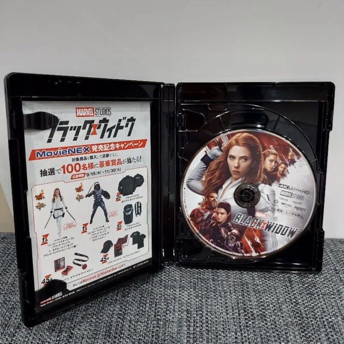 Black Widow 4K UltraHD+3D+Blu-ray First Limited Edition