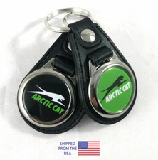 Keychain Key Ring Fob for Arctic Cat 2-Pack 