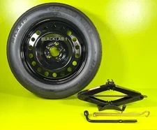 COMPACT SPARE TIRE 17" WITH JACK KIT FITS:2018 2019 2020 2021 2022 JEEP COMPASS