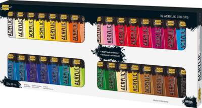 SOLO GOYA Acrylic 20 ml Tuben 32er Set