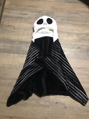 Disney's The Nightmare Before Christmas Jack Skellington Hooded Blanket Wrap