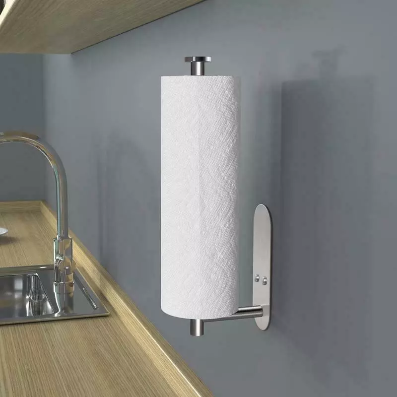 Durable Self-adhesive Paper Towel Holder That Can Be Used Under