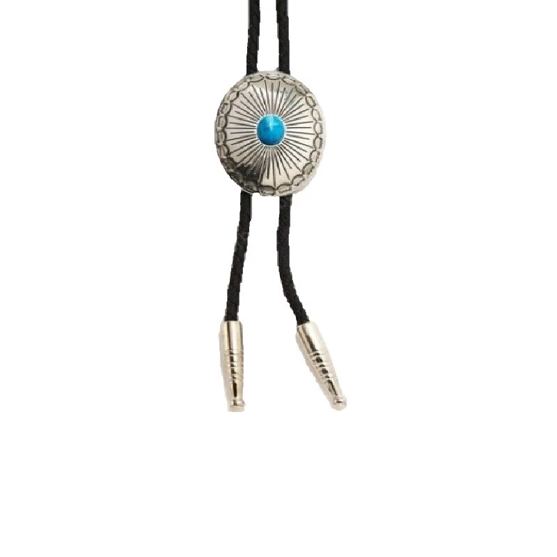 Turquoise Silver Plated Leather Fashion Necklaces & Pendants