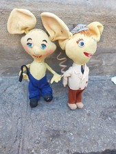 Topo Gigio Rosy Rosicchia Panno Lenci Anni 60 Collezione