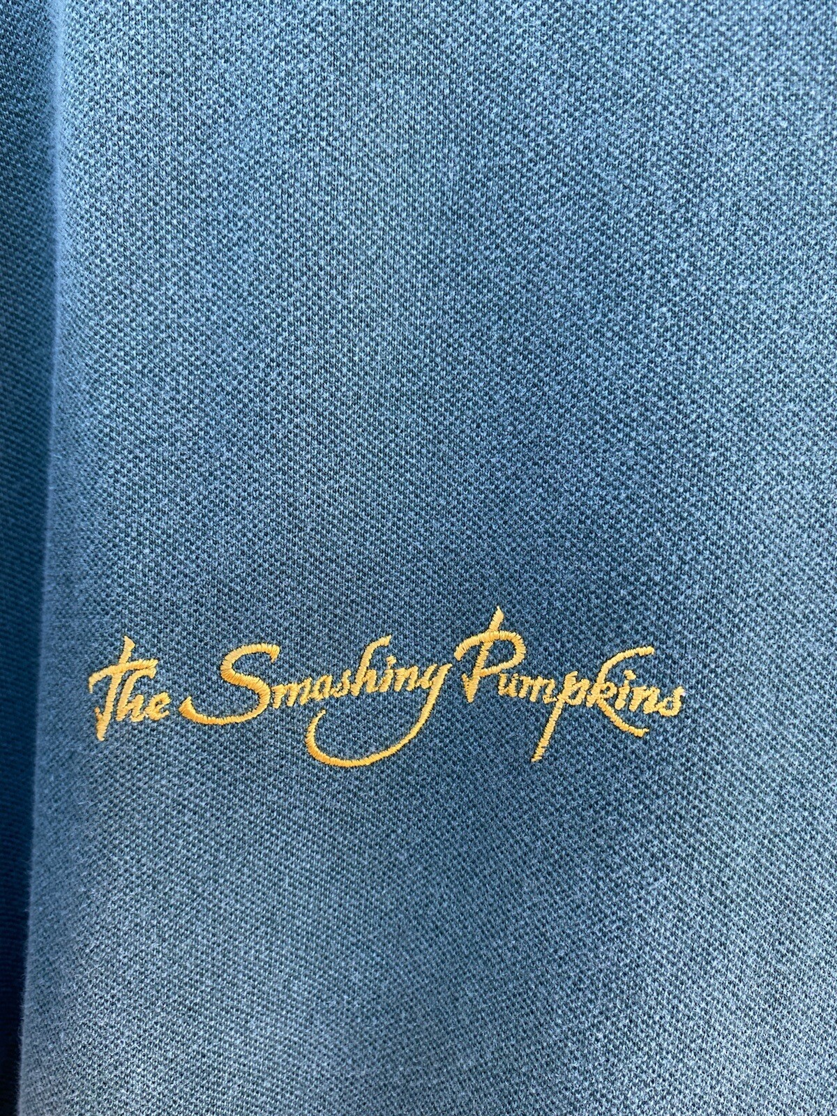 Camicia grande vintage rara Smashing Pumkins Crew Staff prima fila fondo di magazzino