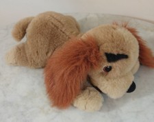 Disney Store Lady  the Tramp Stuffed Dog Plush 12" Long Collar With Name Tag