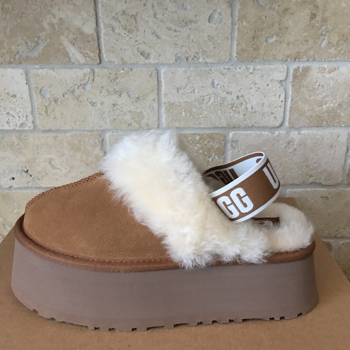 UGG サンダル FUNKETTE グレー 21cm【箱付き】 UGG Funkette Charcoal Slippers - Women's – MyCozyBoots