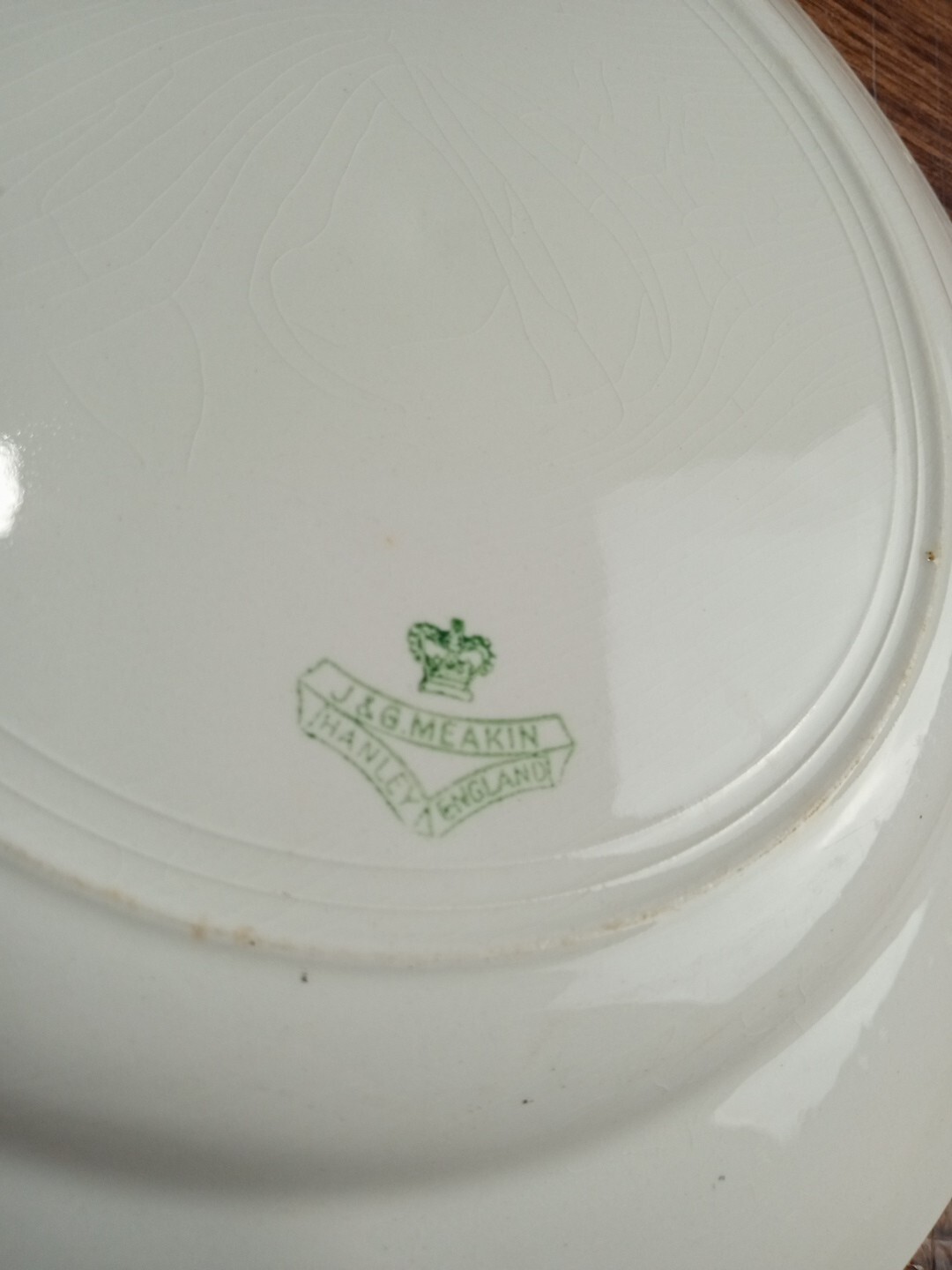 J & G MEAKIN ENGLAND  Dinner Plates 10” Flowers On Yellow Border set of 3