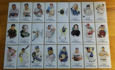 2008 Topps Allen & Ginter Minis incl SP, A&G Back, Black you pick choice