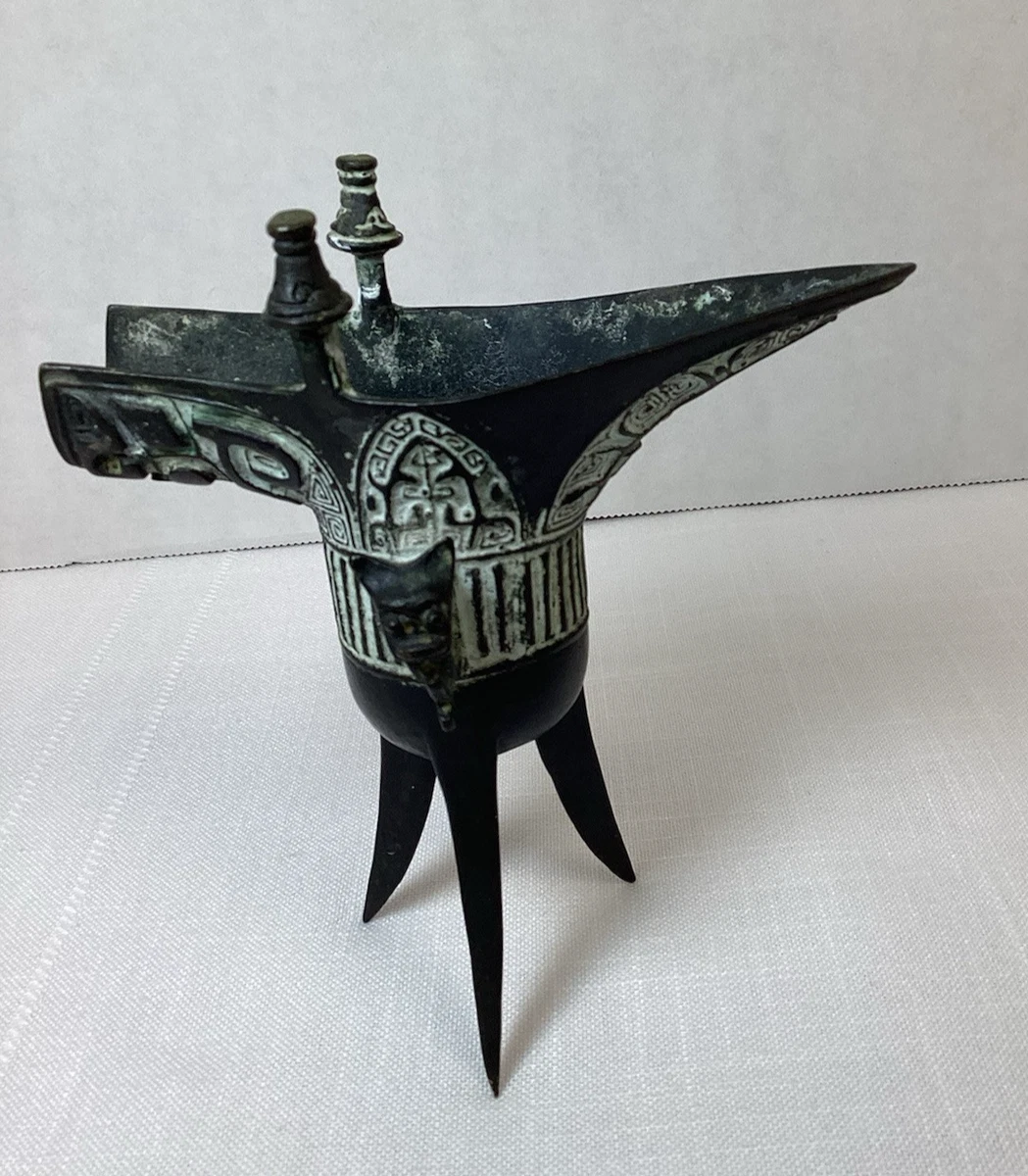 青铜主中国古董玻璃杯和杯子| eBay