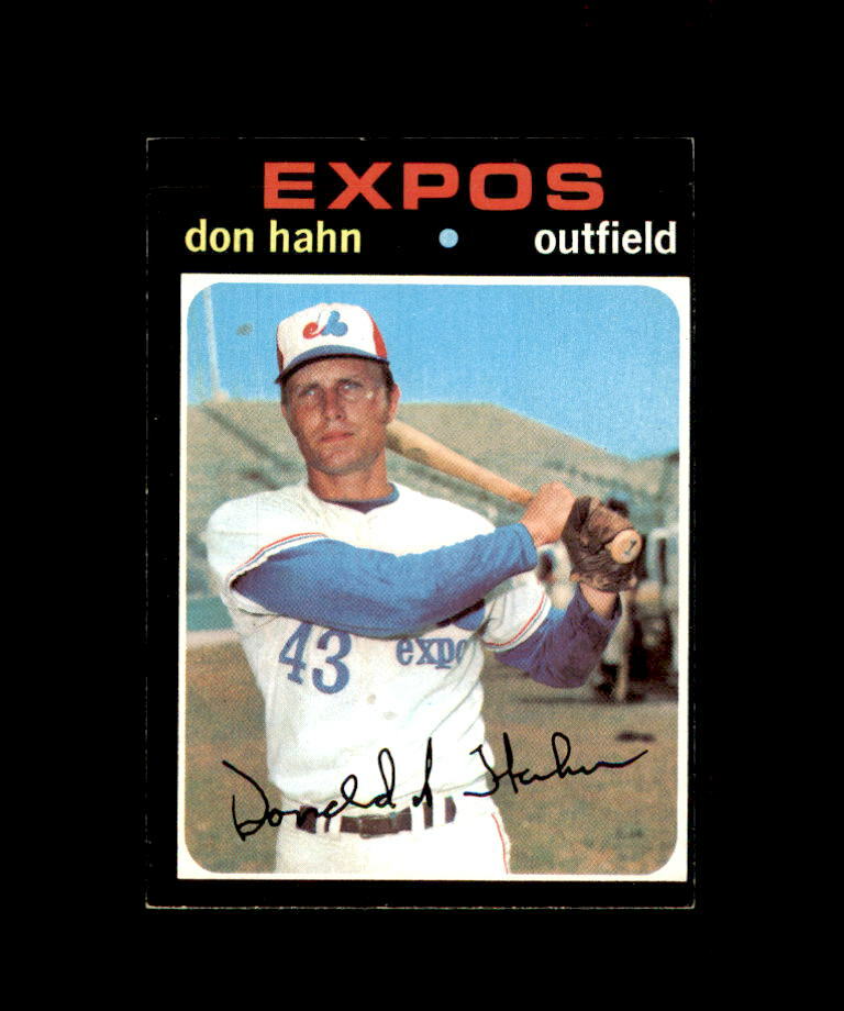 1971 TOPPS BASEBALL CARD MONTREAL EXPOS 94 DON HAHN eBay