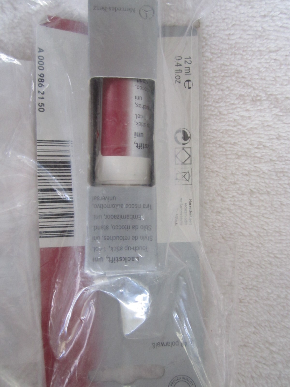 OEM Genuine Mercedes Benz Touch Up Paint 149 Polar White eBay