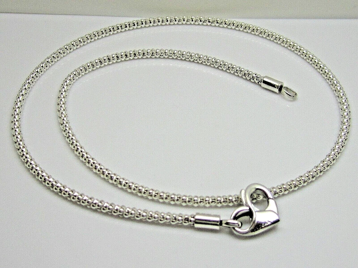 Authentic Pandora #392451C00-45cm Pandora Moments Chain Necklace 