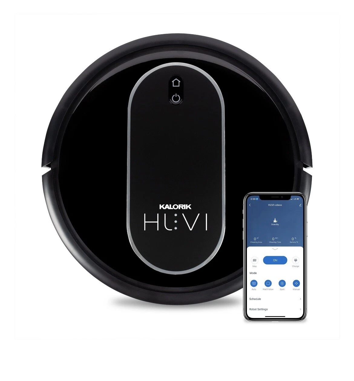 Kalorik HUVI® Robot Vacuum R1 (Brand New)
Opens in a new window or tab