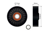 NTY Spannrolle Keilrippenriemen FÜR Chrysler 300C 300M Concorde Sebring 2.7