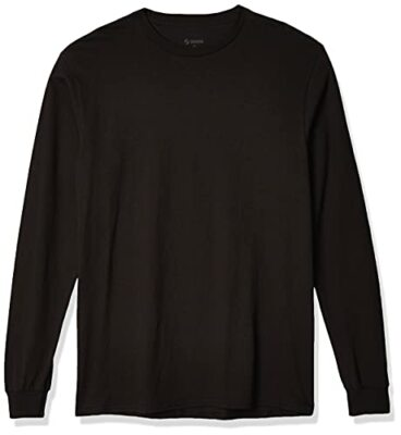 #ad Soffe 100% Cotton Adult Crew Neck Long Sleeve Shirt $14.99