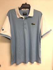 men  s Lacoste sport Miami open polo shirt size FR7 USxxl Rare Large Alligator