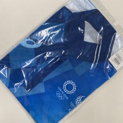 ASICS Tokyo 2020 Olympic Official polo shirt Uniform 2XS Does NOT ship to US