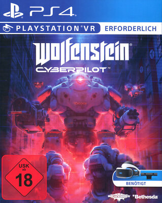 Wolfenstein: Cyberpilot PS4 (VR Only!) PS4 Neu & OVP
