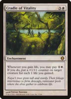 CRADLE OF VITALITY (ALA) Shards of Alara - MTG - LP