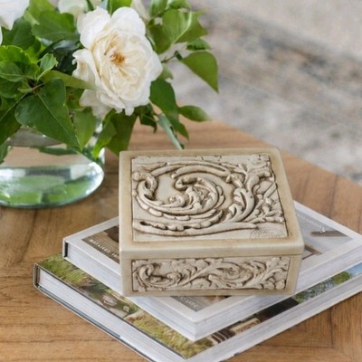 Sid Dickens RARE Memory Box blonde swirl floral retired