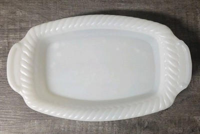 freezable Ice cream / appetizer cold food serving plate white 12 x 7 cold pack