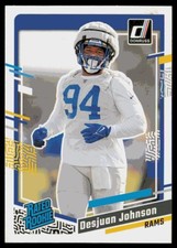 2023 Donruss #356 RC Desjuan Johnson Los Angeles Rams