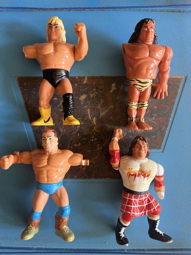 WWE WWF Hasbro Action Figures Lot Vintage...
