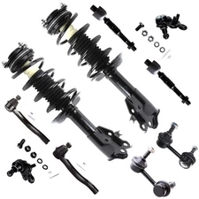 For Honda Civic Sedan 2006-2011 Ball Joint Front Shocks Struts Sway Bar Tie Rods