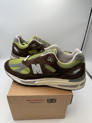 New Balance 991v2 Danielle Cathari X Kith Reverse Matcha Dubai Chocolate Size 6