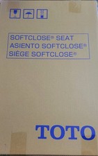 TOTO SoftClose Slow Close Elongated Toilet Seat and Lid Cotton White SS124 01