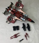 Vintage G1 Transformers Thrust 1985 100% COMPLETE Loose Plane
