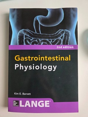 Gastrointestinal Physiology 2/e by Kim E. Barrett (2013, Trade Paperback)